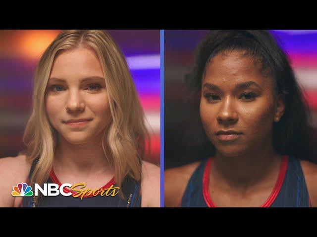 Jade Carey, Jordan Chiles loving life as collegiate Olympians | NBC Sports