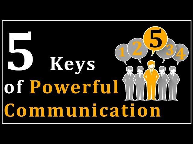 5 Keys of Powerful Communication | Masterclass with DEEPAK BAJAJ | COMMUNICATION SKILLS