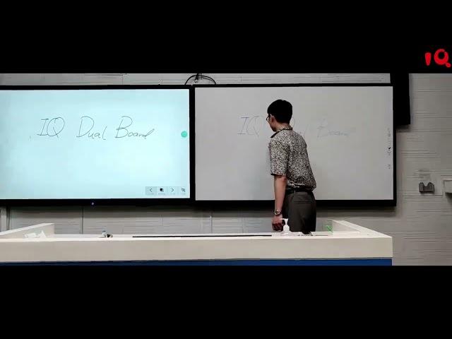 IQ Dualboard Solution - Whiteboard for Sync Writing