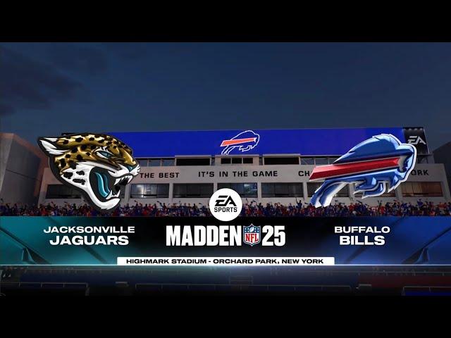 Jaguars vs Bills Week 3 Simulation (Madden 25 PS5)