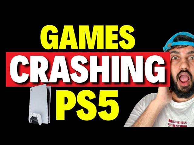 How to Fix Games Crashing on PS5