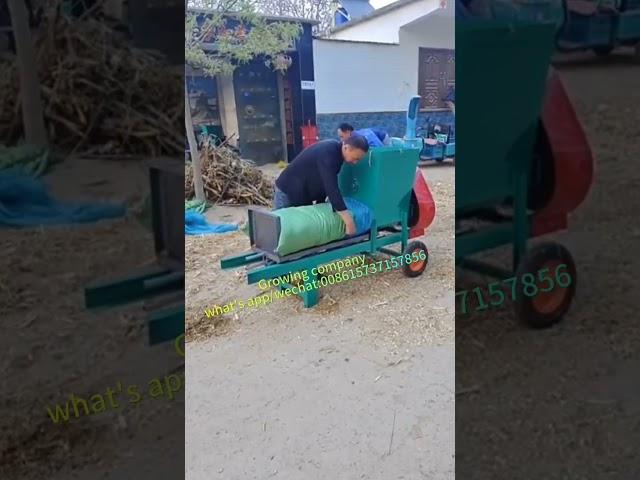 Corn silage baler machine silage harvesting baler