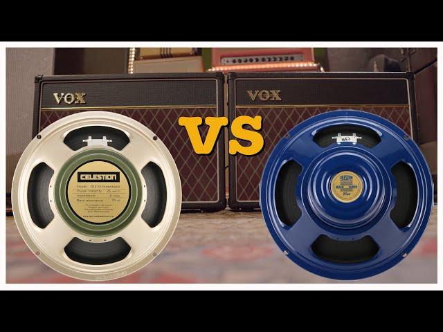 Vox AC15 Celestion Greenback vs Blue Alnico - Doctor Guitar EP275