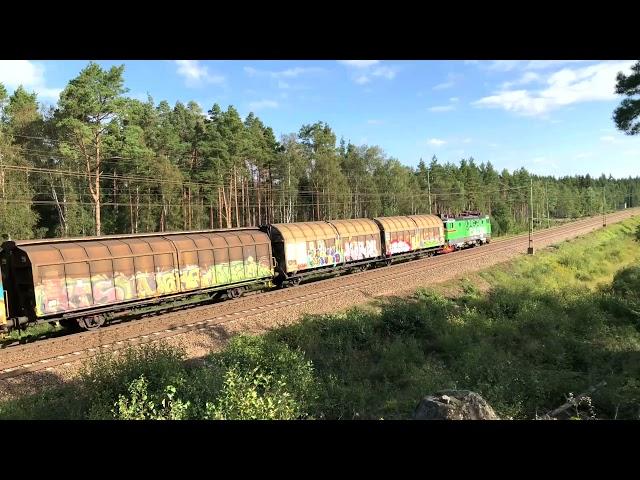Paradestrecke in Schweden - Trainspotting Part 1/2