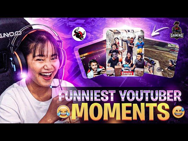 Funniest Moments of Free Fire YouTubers  Ajjubhai, AmitBhai, Lokesh & More | Sooneeta Reacts