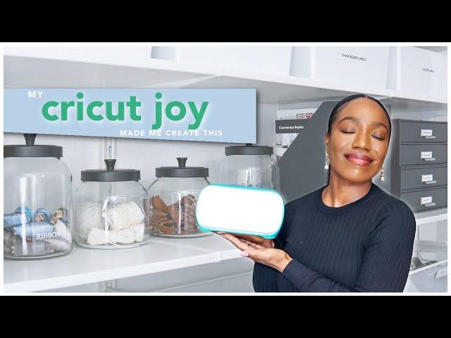 Cricut Joy & The Container Store + My Updated Office Makeover | Judi the Organizer