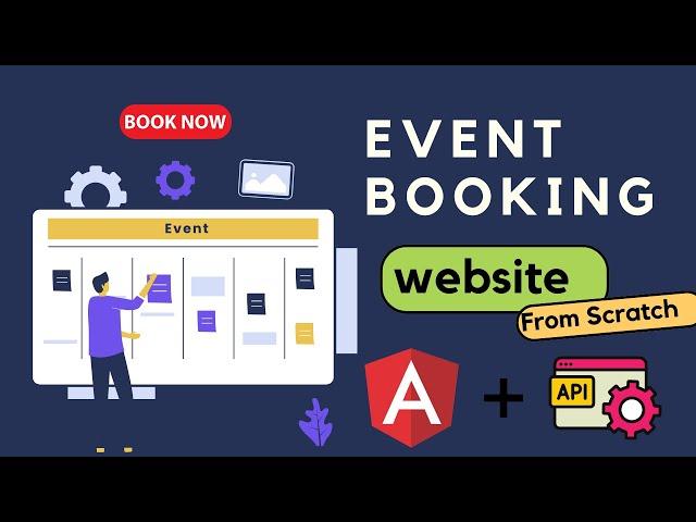 Event Booking App | Angular 18 Project | angular real time projects