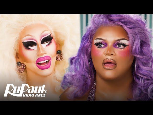 The Pit Stop AS9 E07  Trixie Mattel & Kandy Muse Slap! | RuPaul’s Drag Race AS9