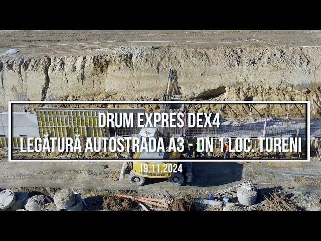 Drum Expres DEx 4 Legãtura A3 - DN 1 loc. Tureni - 19.11.2024 | filmare completa