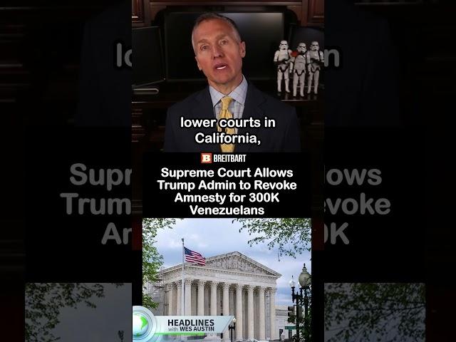 Supreme Court Allows Trump Admin to Revoke Amnesty for 300K Venezuelans #SCOTUS #TPS #amnesty