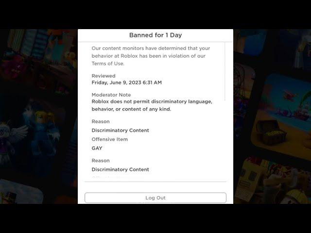 When you finally got unbanned on roblox for 1 day…
