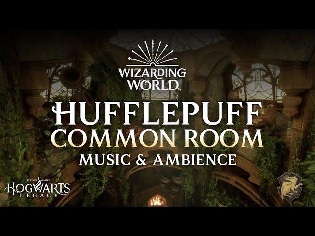 Harry Potter Music & Ambience |  Hufflepuff Common Room, Hogwarts Legacy