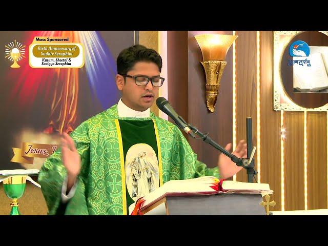 Hindi Holy Mass || 11th August 2024 || Father Selvin Drazon || Atmadarshan Tv