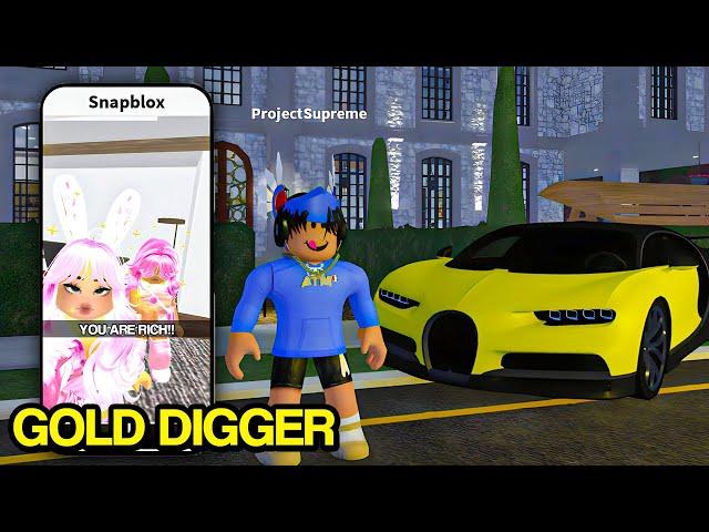 EXPOSING GOLD DIGGERS IN ROBLOX SNAPCHAT