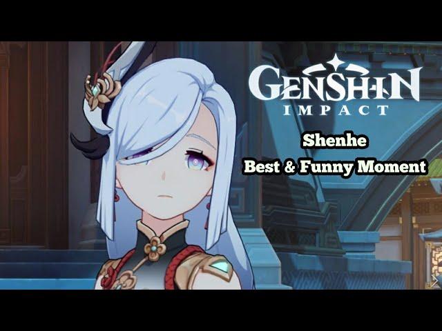 Genshin Impact - Shenhe (Best and Funny Moment) compilation