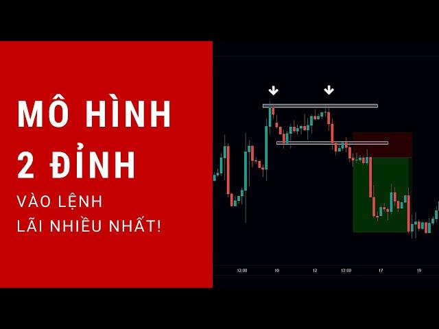 #1. Hướng dẫn vào lệnh đúng với Mô hình 2 đỉnh theo Price Action