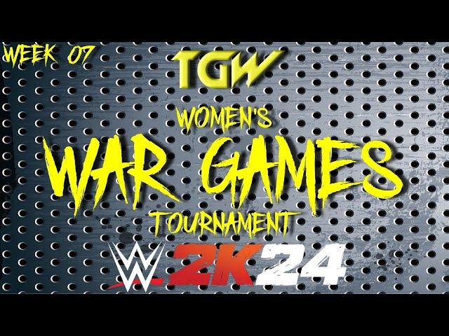 WWE 2K24: Women's War Games tournament week 7, match 1