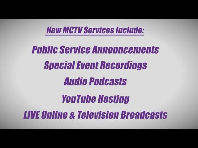 MCTV | MCTV PSA | New Non-Profit Services