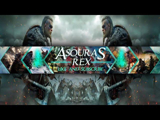 AssassinS Creed: Valhalla Gaming Banner | Timelapse | Speedart
