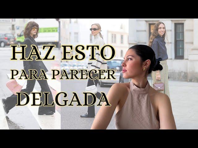 Cómo Vestir para parecer más DELGADA #moda #tipsdeestilo #vlog