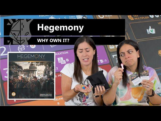 Hegemony ~ I can't stop thinking about this game  | Board Game Review