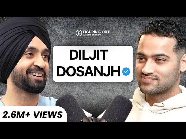 Diljit Dosanjh On Music, Love Life, Childhood, Bollywood, Money, SRK & India | FO 215 Raj Shamani