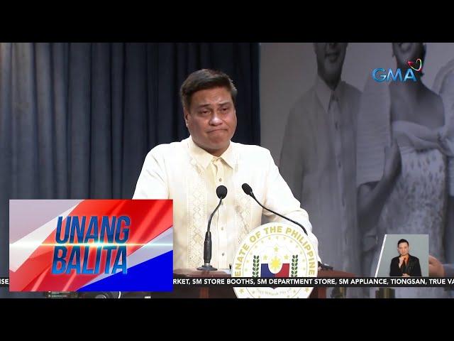 Sen. Zubiri bilang Senate President – Ilang senador, nagbitiw rin sa committee... | Unang Balita