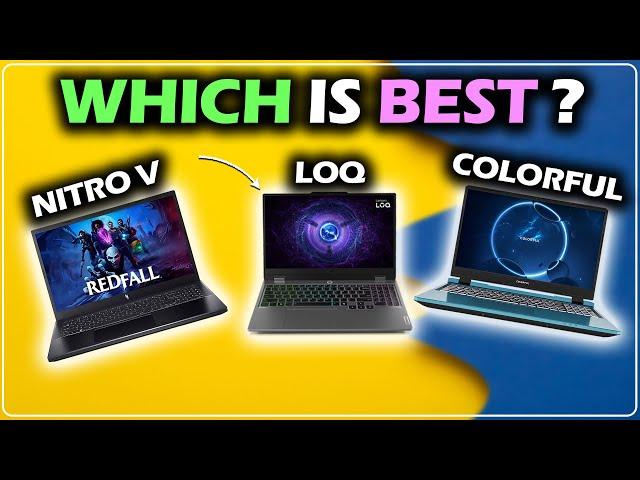 Nitro V 4050 Vs LOQ 4060 Vs Colorful Evol Comparison