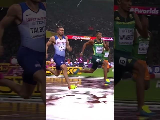 Perseverance. 400m world record holder returns  #shorts #track #WorldAthleticsChamps