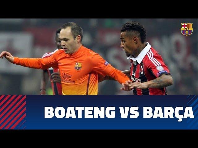 Kevin-Prince Boateng's goals versus FC Barcelona