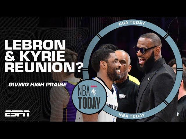 LeBron is MAD he isn't Kyrie's running mate anymore  Could we see a REUNION ⁉️ | NBA Today