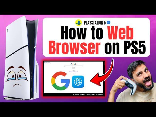 How to Web Browser on PS5 [BEST METHOD]