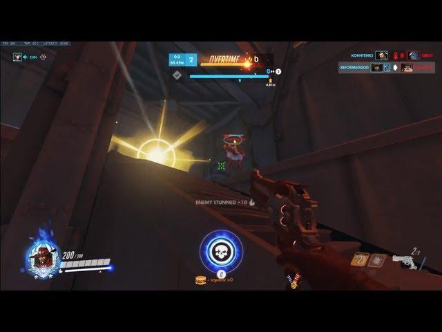 Overwatch Dafran Intense Mccree Gameplay -Sick Aim-