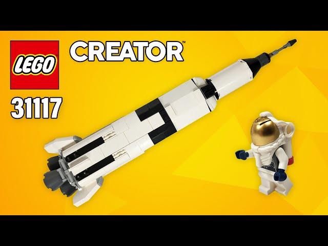 LEGO Rocket (31117) from Creator Space Shuttle Adventure | Building Instructions | Top Brick Builder