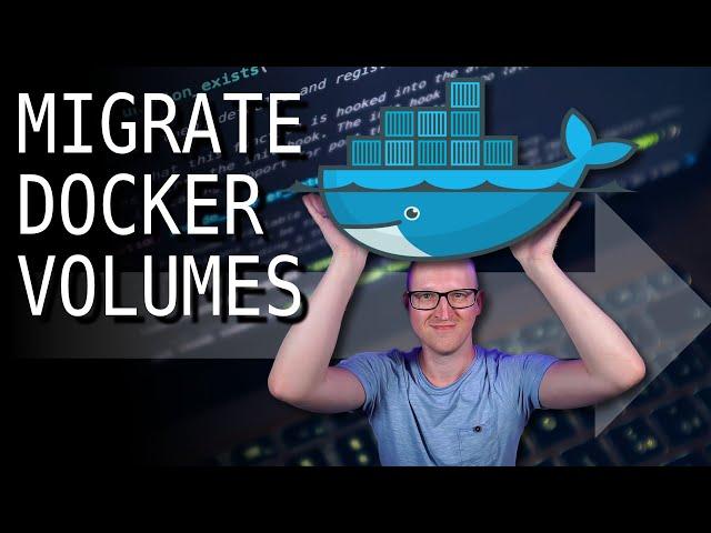 Migrate Docker Volumes from one Host to another // backup and restore