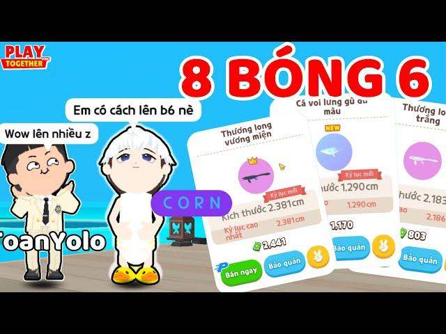 Play Together | Mình Thử Câu Bằng Cách Này Câu Cá Bóng 6 Đủ Màu Nhận 8 Cá Bóng 6