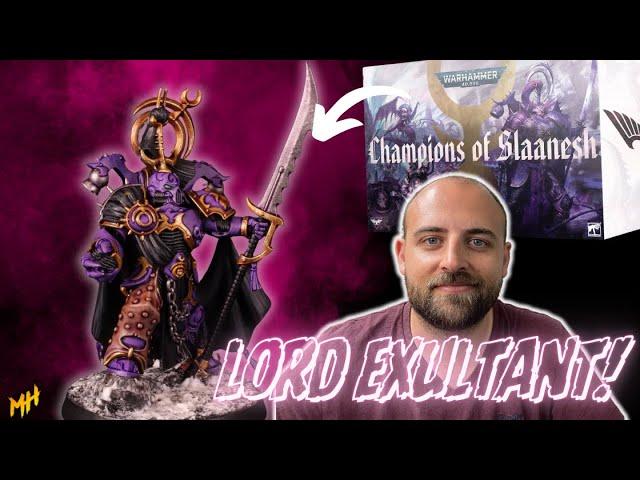 How to Paint Emperor's Children: Lord Exultant from Champions of Slaanesh!