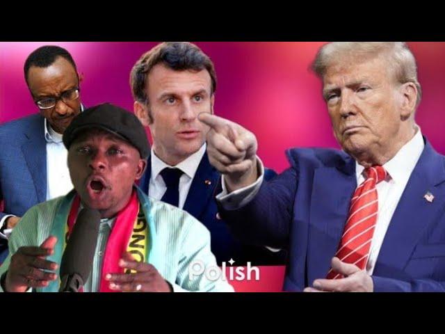 D.TRUMP VIENT D'ENVOYER UN MESSAGE FORT À MACRON ET KAGAME ,IL À ANNONCÉ ÇA 1ÈRE VOYAGE EN RDC/EST!