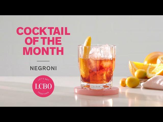 How to make a Negroni | Cocktail Recipes