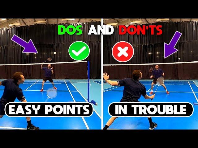 Anticipate At The Net In Doubles - Dos and Don'ts