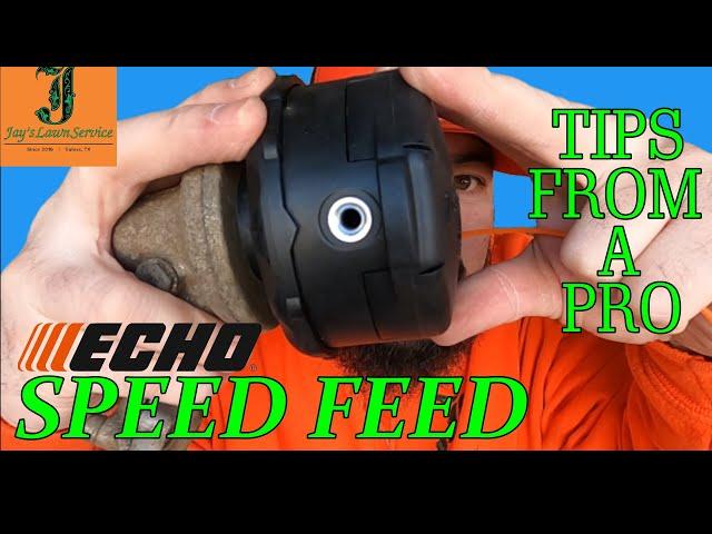 ECHO SPEED FEED 400 REVIEW, TIPS, AND INSTALLATION. UNIVERSAL HEAD INSTALLED ON STIHL.