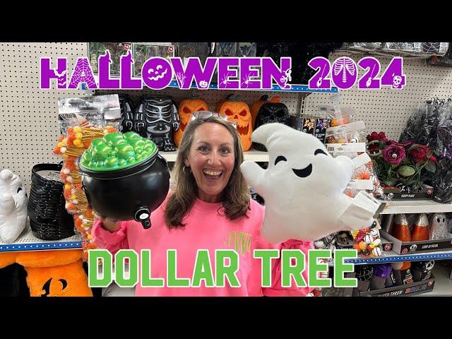 2024 DOLLAR TREE HALLOWEEN  | CODE ORANGEShop With Me!