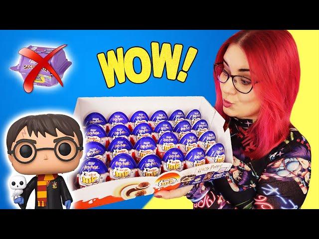 Harry Potter KINDER JOY lepsze od MILKA Secret Box? 