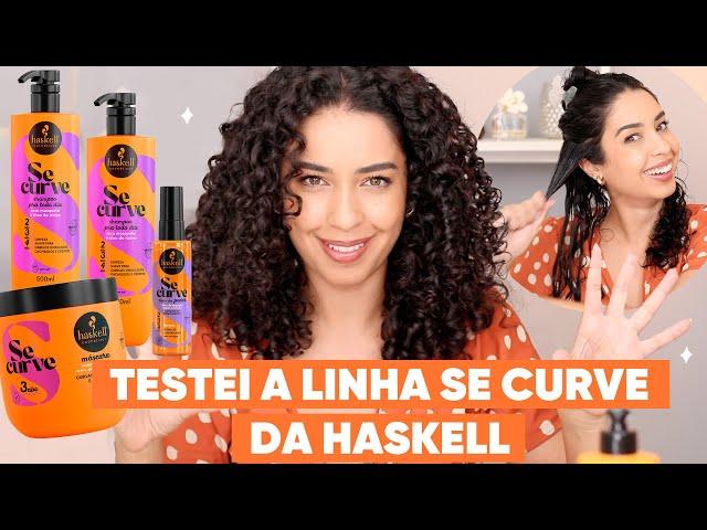 I TESTED THE NEW HASKEL CURVE LINE - COMPLETE HAIR ROUTINE | JULIANA LOUISE