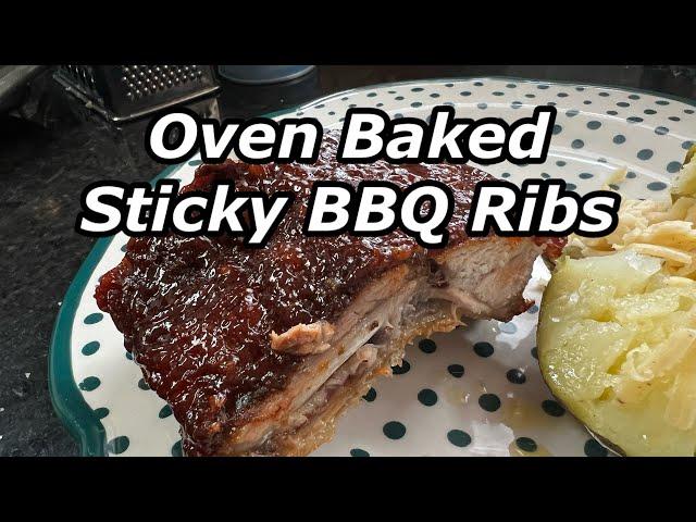 Oven Made Sticky BBQ Baby Back Ribs - Twisted Mikes