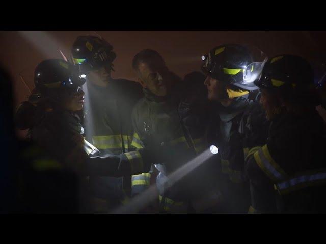 9-1-1  5x16 "alright 118, let’s get to it" rescuing bobby Scene