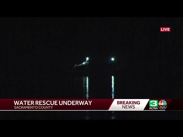 Crews searching for person missing in Lake Natoma in Sacramento County