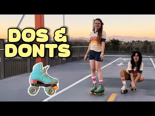 How to Rollerskate for Beginners: tips, dos and donts