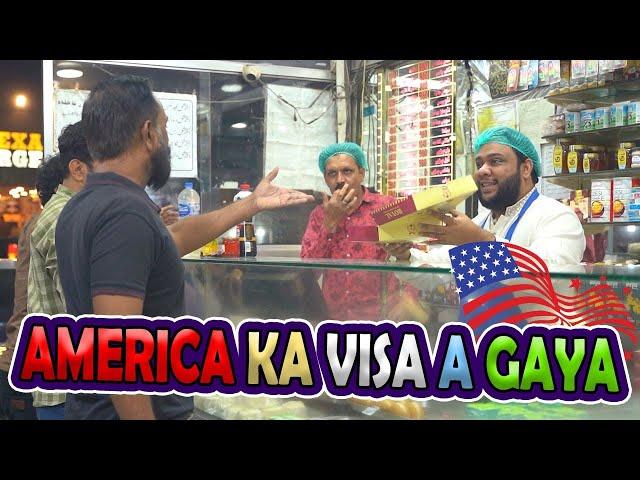 | America Ka Visa A Gaya | By Nadir Ali in | P4 Pakao | 2023