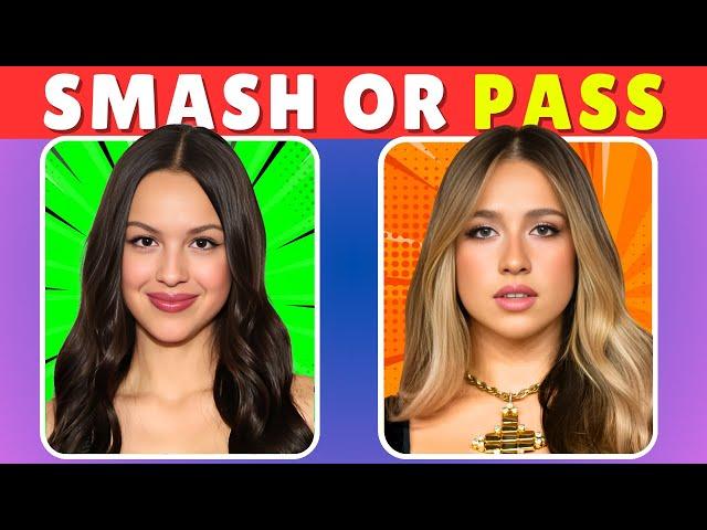 SMASH or PASS | Hottest Celebrity Female Edition | Celebrity Quiz